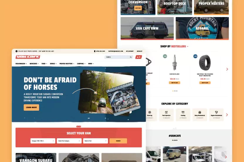 Stori  eCommerce Website Design Gallery & Tech Inspiration