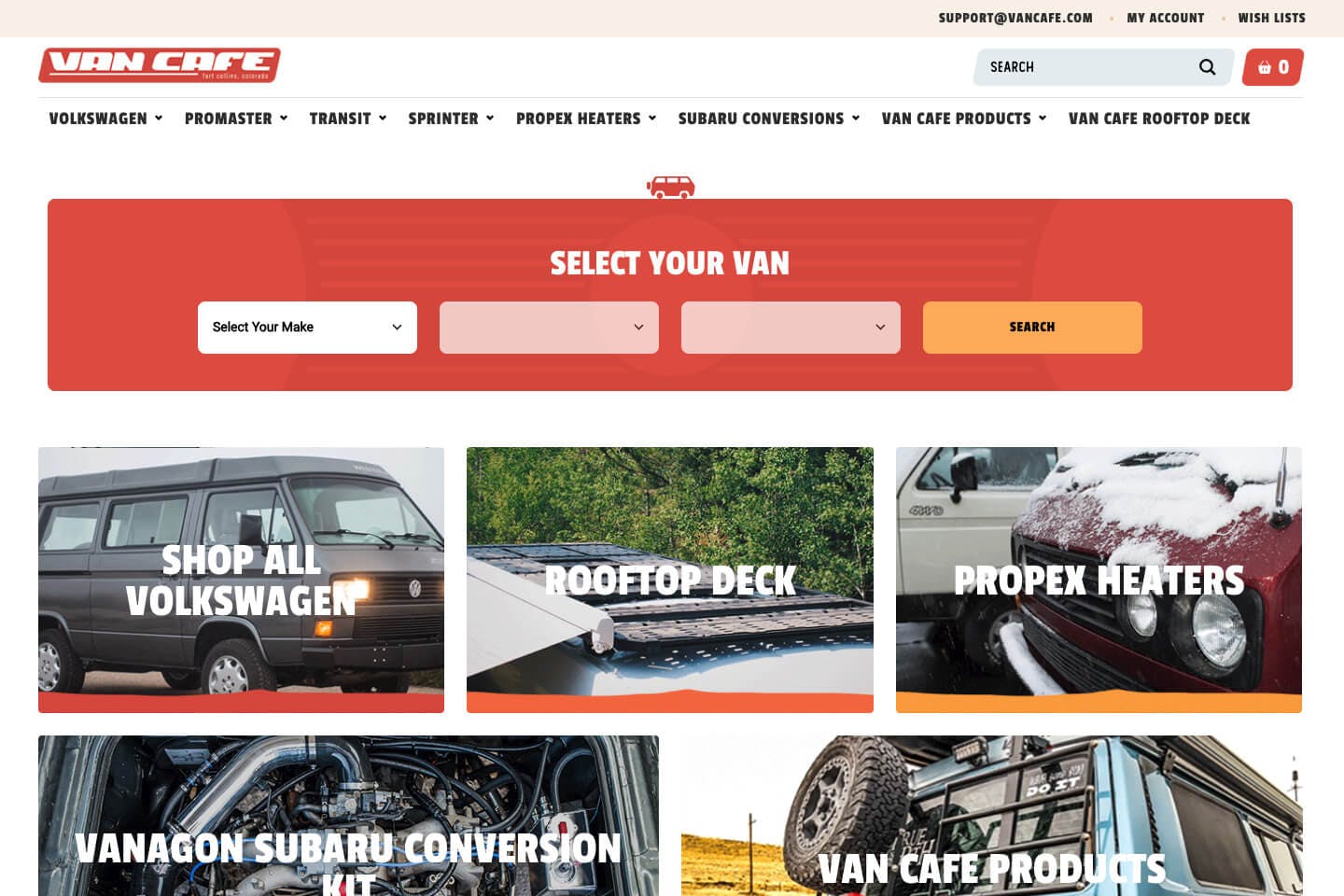 Cover Image for Custom BigCommerce Development Drives VanCafe to E-Commerce Success